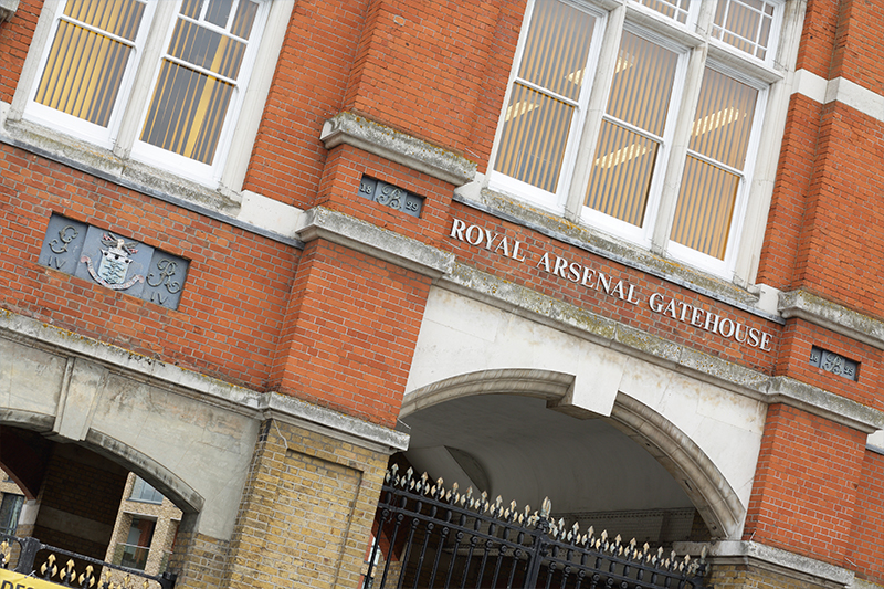 Royal Arsenal Gatehouse